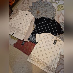 NWT Lot Of 3 Snoop Dogg Shirts And Button Up Sweatshirt Mens Size Large